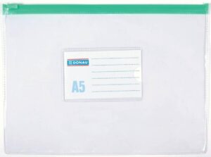 Donau Mapa z zadrgo PVC A5