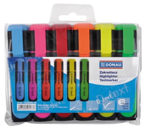 Donau Označevalnik teksta D-TEXT komplet 6 kos