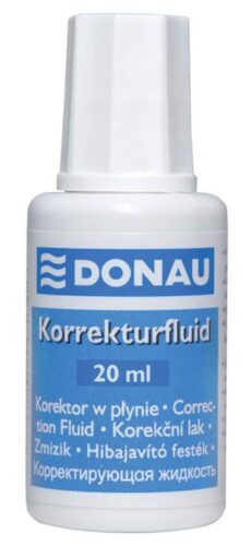 Donau Korekturna tekočina s čopičem 20ml 10 KOS