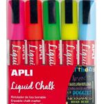 Apli Kredni markerji, okrogla konica, 5 kos