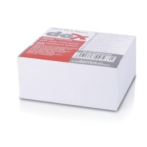 OFFICE PRODUCTS Kocka blok lepljena 85x85mm bela