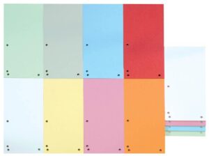 Donau Ločilni listi ozki 235x105mm, BARVE