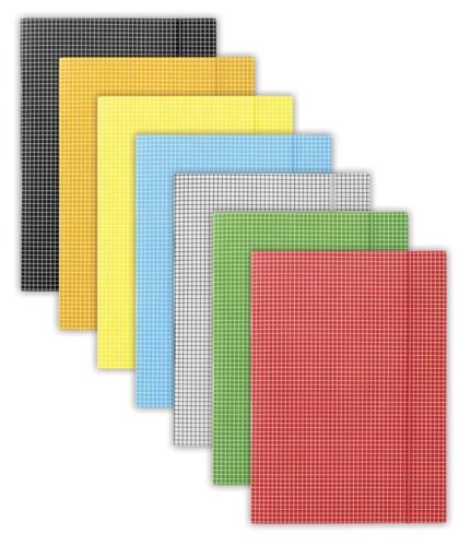 Donau Mapa z elastiko A4 karton, karo, BARVE