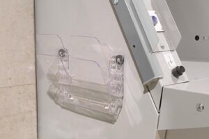 Durable Flexiplus stenski 2 A4 magnetni ležeči prozoren