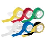 Durable Trak za označevanje tal DURALINE BASIC BARVE, 50 mm x 0,16 mm x 33 m