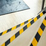 Durable Protizdrsni trak DURALINE GRIP črno-rumen, 50 mm x 15 m