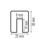 Durable Profil za zaščito roba E8 rumeno-črn