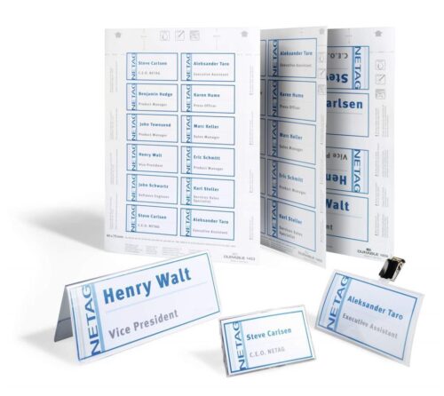 Durable Vložni listi za identifikacijske kartice BADGEMAKER
