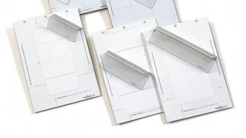 Durable Vložni lističi za namizna stojala (1458) (1458), 40 kos