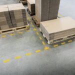 Durable Talna oznaka črta 50 x 150 mm 10 kos