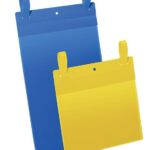 Durable Žepki z vezicami rumeni VELIKOSTI