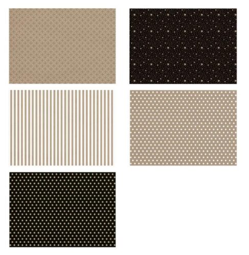 Apli Displej ovojni papir 60g,0,7 x 2 m Kraft Black&White, 55 kos