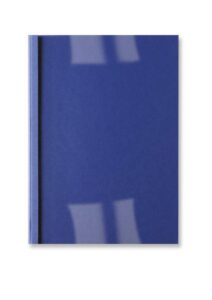 GBC Platnice 3 mm, modre, usnje, 10 kos za toplotno vezavo