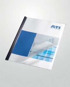 Durable Profilna mapa (2939) prozorna, 50 kos