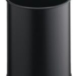 Durable Koš za smeti kovinski (3301), črn neperforiran