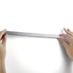 Durable Letvica DURAFIX 297 mm, črna 5 kos do odprodaje zaloge