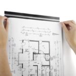 Durable Letvica DURAFIX 297 mm, črna 5 kos do odprodaje zaloge
