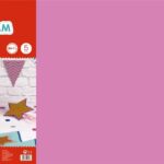 Apli Penasta guma roza 400x600x2mm 5 kos