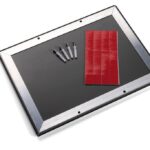 Durable Aluminijast okvir Snap A4, črn