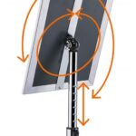 Durable Stojalo z okvirjem za letake Snap A3