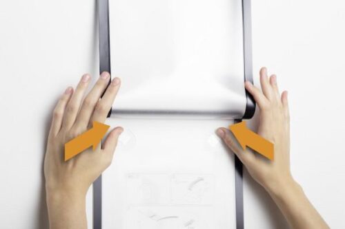 Durable Okvir DURAFRAME WALLPAPER A4, črn 1 kos