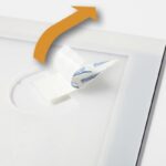 Durable Okvir DURAFRAME WALLPAPER A4, srebrn 1 kos