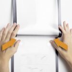 Durable Okvir DURAFRAME WALLPAPER A4, srebrn 1 kos