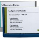 Durable Info ploščica Click 210x148,5mm BARVE (4866)