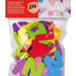 Apli Penasta guma oblike, črke 140 kos