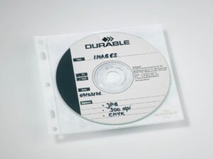 Durable Etui za CD/DVD, 10 kos (5239)