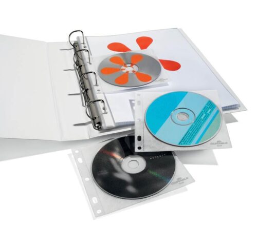 Durable Etui za CD/DVD, 10 kos (5239)