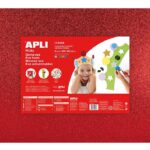 Apli Penasta guma bleščice različne barve 400x600x2mm, 5 kos