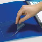 Durable Samolepilni žepki 125 x 125 mm za CD/DVD Pocketfix, 10 kos