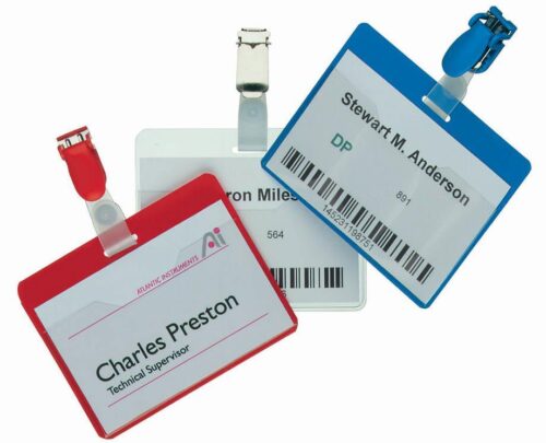 Durable Identifikacijske kartice 60x90mm (8106) 25 kos, modra