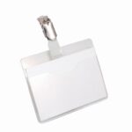 Durable Identifikacijske kartice 60x90mm (8106) 25 kos, proz.,sponka krokodil obešanka
