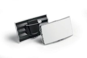 Durable Identifikacijske kartice 40x75mm (8128) 25 kos, varnostna sponka+zatič