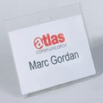 Durable Identifikacijska kartica 60x90mm brez priponke (8135), 20 kos