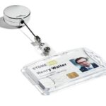 Durable Izvlečna vrvica za kartico (8225), krom 10 kos