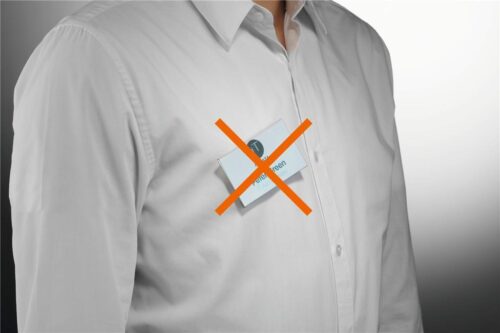 Durable Identifikacijske kartice magnetne 54x90mm, 25 kos