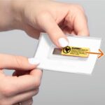 Durable Identifikacijske kartice magnetne 40 x 75 mm, 10 kos