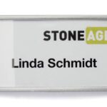 Durable Identifikacijske kartice magnetne 30x65mm (8540), 10 kos