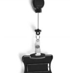 Durable Ovitek za magnetne kartice 54x85mm na izvlečni vrvici z magnetom