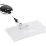 Durable Ovitek za mag. kartice na izvl. vrvici 54x87mm