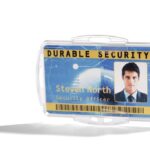 Durable Ovitek za 2 magnetni kartici 54x87mm, 10 kos