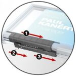 Durable Ovitek za magnetne kartice PUSHBOX za tri kartice, 10 kos