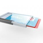 Durable Ovitek za magnetne kartice PUSHBOX za dve kartici, 10 kos