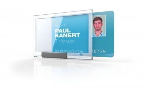 Durable Ovitek za magnetne kartice PUSHBOX za eno kartico, 10 kos