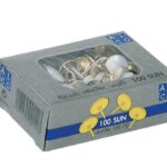 Alco Risalni žebljički, beli, 100 kos