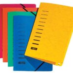 Pagna Kartonska mapa z zavihki in el., BARVE