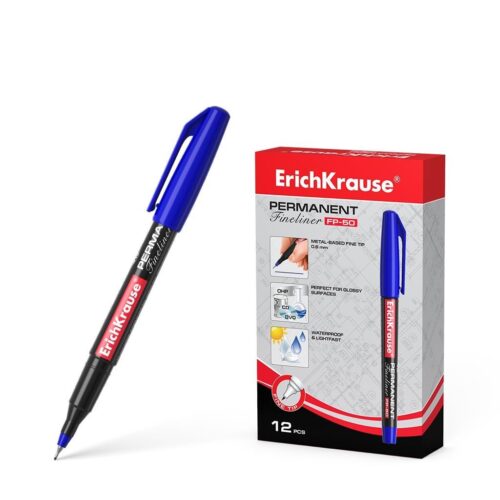 ErichKrause Permanentni marker FP-50, moder 12 KOS